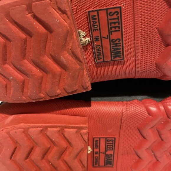 Boston Accent Winter Womens Weather Proof Boots Conway Lace Suede Lace Up 7M - Picture 11 of 12